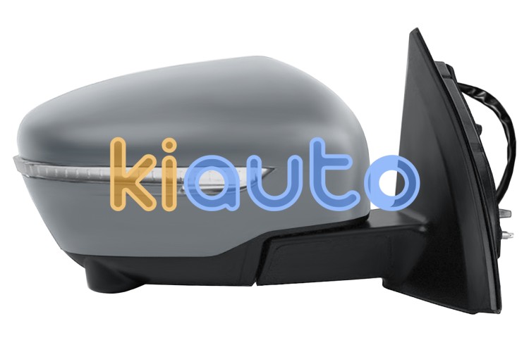 Espejo retrovisor nissan qashqai 2014-2017 piloto intermitente cromado / electrico / termico / abatible electricamente / con camara / imprimado / derecho OE 96301-4EH8A / 96373-4EA8E