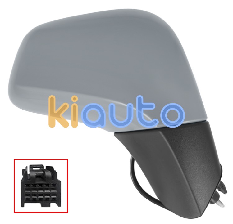 Espejo retrovisor opel mokka 2013-2016 electrico / termico / abatible electricamente / cuerpo negro / carcasa imprimada / derecho OE 95143637 / 1426689