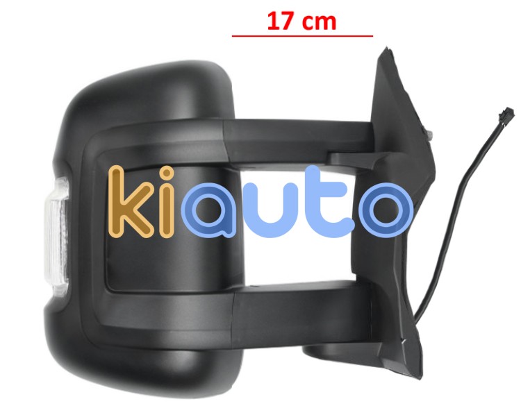 Espejo retrovisor opel movano 2021-> brazo 17cm / manual / piloto intermitente blanco (wy5w) / 2 cristales / derecho OE 735424395 / 8153W0 / 8153W0