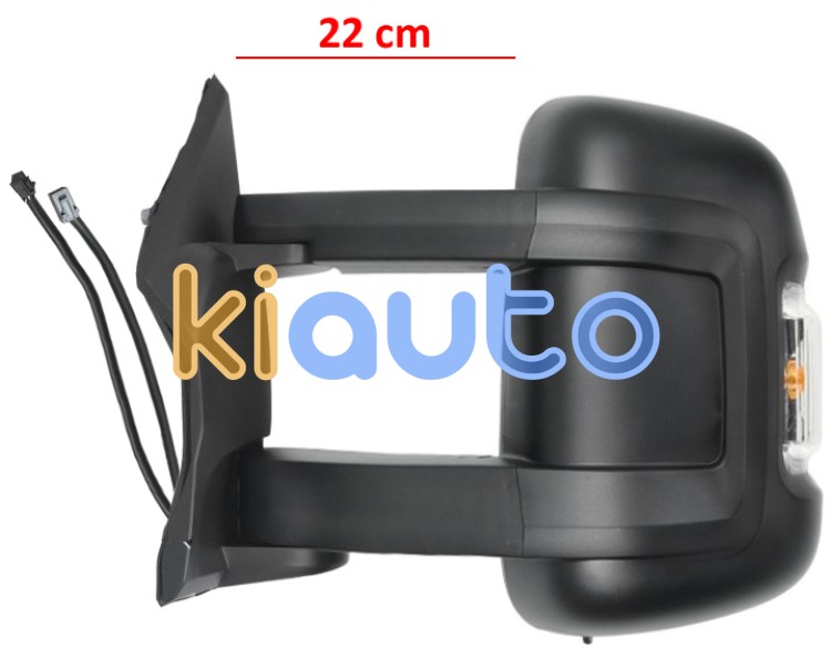 Espejo retrovisor opel movano 2021-> brazo 22cm / manual / piloto intermitente ambar (w16w) / 2 cristales / sonda / izquierdo