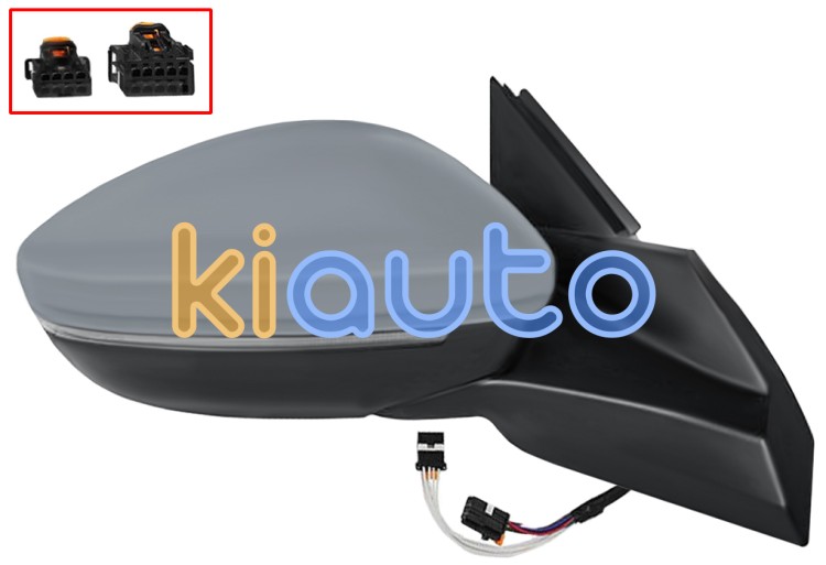 Espejo retrovisor peugeot 2008 2019-2024 electrico / termico / piloto intermitente / con sonda / imprimado / derecho OE 98271323XT / 982620311T
