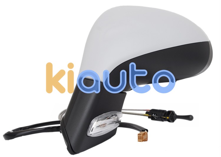Espejo retrovisor peugeot 207 2009-2012 mecanico / piloto intermitente / imprimado / izquierdo OE 8149ZE