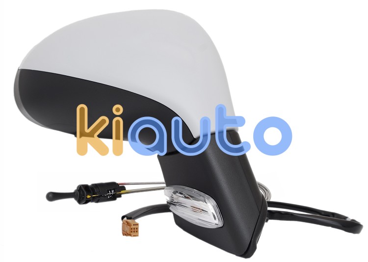 Espejo retrovisor peugeot 207 2009-2012 mecanico / piloto intermitente / con sonda / imprimado / derecho OE 8149ZF