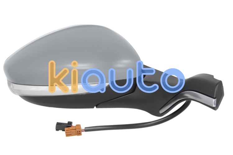 Espejo retrovisor peugeot 208 2012-2015 embellecedor cromado / electrico / termico / piloto intermitente / abatible electricamente / sonda / imprimado / derecho OE 1607512080 / 1611240980