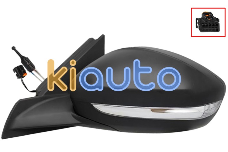 Espejo retrovisor peugeot 208 2023-> mecanico / piloto intermitente / izquierdo OE 98260222XT