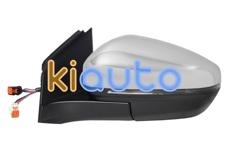 Espejo retrovisor peugeot 3008 2016-2021 electrico / termico / piloto intermitente / abatible electricamente / luz cortesia / memoria / side assist / cromado / izquierdo OE 1635223880
