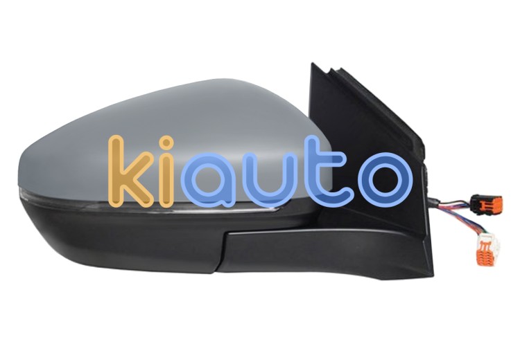 Espejo retrovisor peugeot 3008 2016-2021 electrico / termico / piloto intermitente / abatible electricamente / luz cortesia proyector / memoria / side assist / con sonda / imprimado / derecho OE 1618048480 / 1618047580 / 1635224380