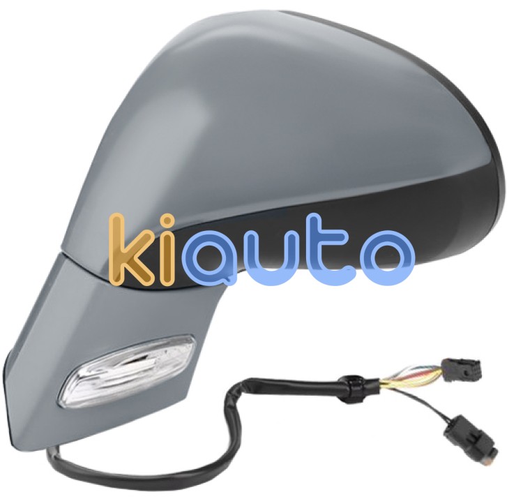 Espejo retrovisor peugeot 308 2011-2013 electrico / termico / piloto intermitente / abatible electricamente / imprimado / izquierdo OE 8153NG / 8151JE / 8151LX