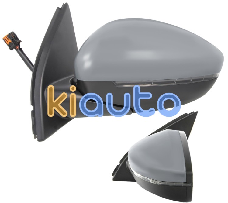 Espejo retrovisor peugeot 308 2017-2021 electrico / termico / piloto intermitente / luz cortesia / abatible electricamente / side assist / imprimado / izquierdo OE 1611509080
