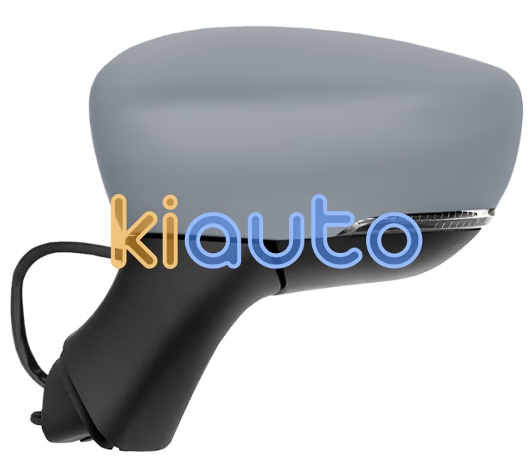 Espejo retrovisor renault captur 2017-2019 electrico / termico / piloto intermitente / abatible electricamente / side assist / imprimado / izquierdo