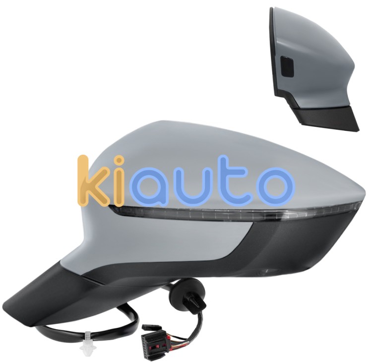 Espejo retrovisor seat ateca 2020-> electrico / termico / piloto intermitente / luz cortesia / abatible electricamente / side assist / imprimado / izquierdo OE 575949145 / 576857507CF / 576857507AN