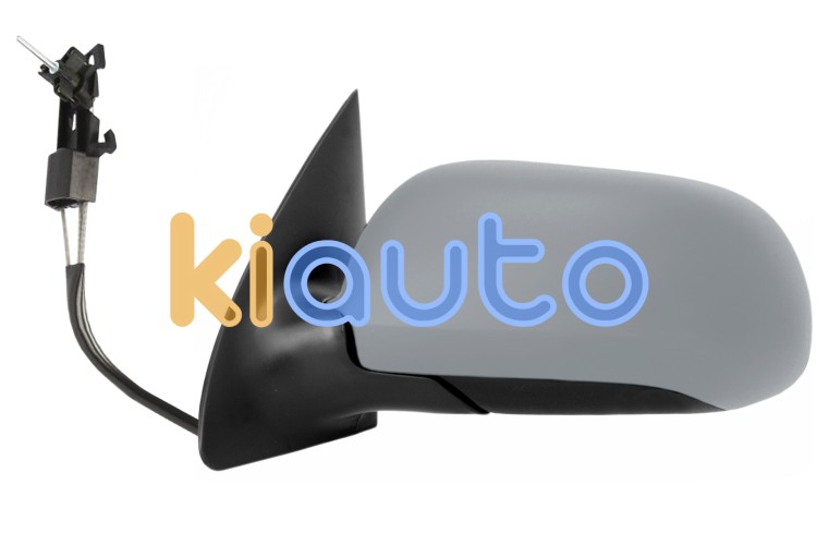 Espejo retrovisor skoda fabia 1999-2004 mecanico / imprimado / izquierdo OE 6Y1857501BNGRU