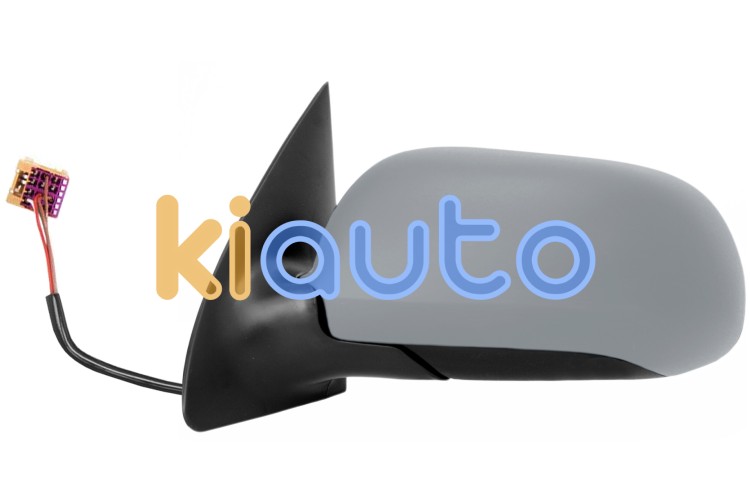 Espejo retrovisor skoda fabia 2006-2007 electrico / conector cuadrado / termico / imprimado / izquierdo OE 6Y1857501BJGRU