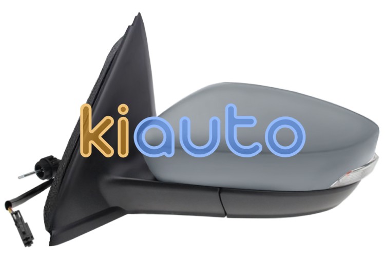 Espejo retrovisor skoda fabia 2014-2018 mecanico / piloto intermitente / imprimado / izquierdo OE 5JA857521B / 6V0857537A / 6V1857507B