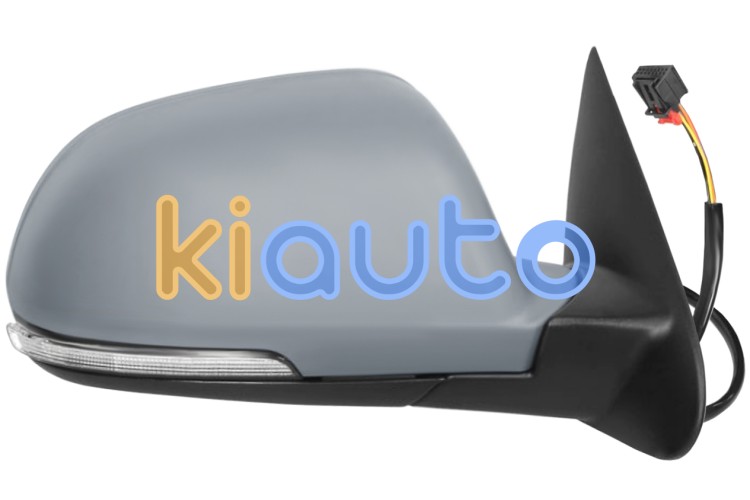 Espejo retrovisor skoda octavia 2009-2013 electrico / termico / piloto intermitente / luz cortesia / abatible electricamente / imprimado / derecho OE 3T0857538GRU / 1Z1857508P / 4F0857536AE
