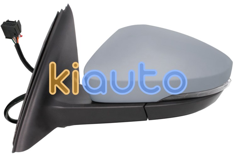 Espejo retrovisor skoda octavia 2013-2017 electrico / termico / piloto intermitente / luz cortesia / abatible electricamente / electrocromico / memoria / imprimado / izquierdo OE 5E1857507AE / 5E0857521 / 5E1857507AH