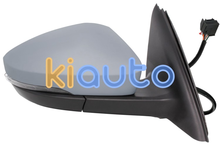 Espejo retrovisor skoda octavia 2013-2017 electrico / termico / piloto intermitente / luz cortesia / abatible electricamente / memoria / imprimado / derecho OE 5E0857538AGRU / 5E0857522 / 5E1857508M