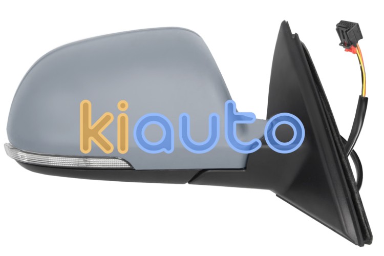 Espejo retrovisor skoda superb 2013-2015 electrico / termico / piloto intermitente / luz cortesia / abatible electricamente / imprimado / derecho OE 3T1857508BP9B9 / 3T0857538GRU / 3T0949102