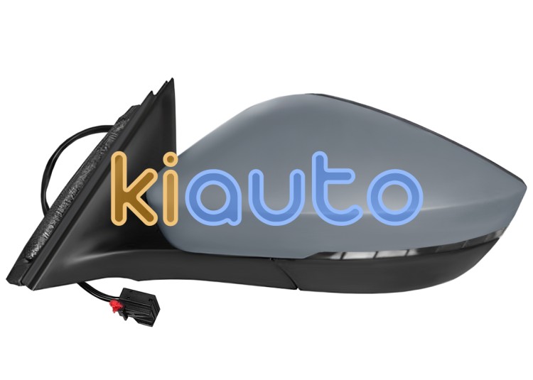 Espejo retrovisor skoda superb 2015-2019 electrico / termico / piloto intermitente / luz cortesia / abatible electricamente / imprimado / izquierdo OE 3V1857507B / 3V1857507A / 3V0857521