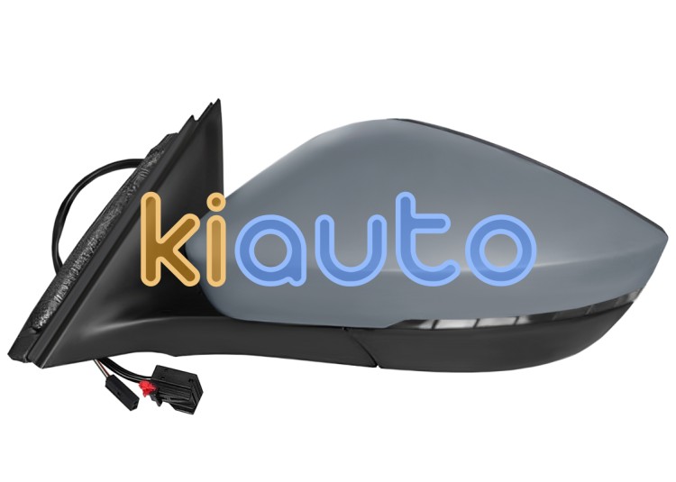 Espejo retrovisor skoda superb 2015-2019 electrico / termico / piloto intermitente / luz cortesia / abatible electricamente / memoria / side assist / imprimado / izquierdo OE 3V0857521M / 3V1857507H / 3V0857537AGRU