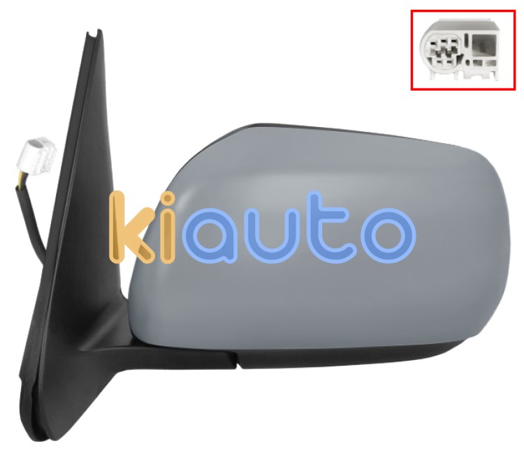 Espejo retrovisor suzuki grand vitara 2008-2013 electrico / termico / imprimado / izquierdo OE 84702-65J30-ZA5