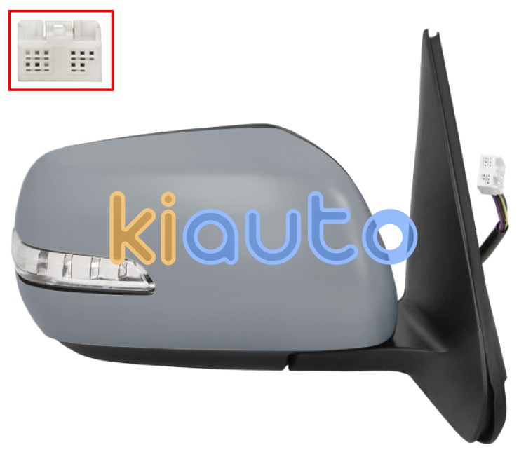 Espejo retrovisor suzuki grand vitara 2013-2015 electrico / piloto intermitente / imprimado / derecho OE 84702-78K00-ZJ3