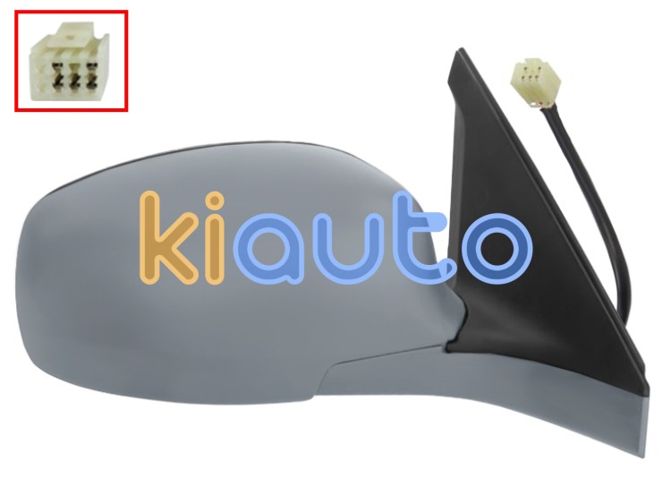 Espejo retrovisor suzuki swift 2007-2010 electrico / termico / imprimado / derecho OE 84701-63JA0 / 8470163JA0
