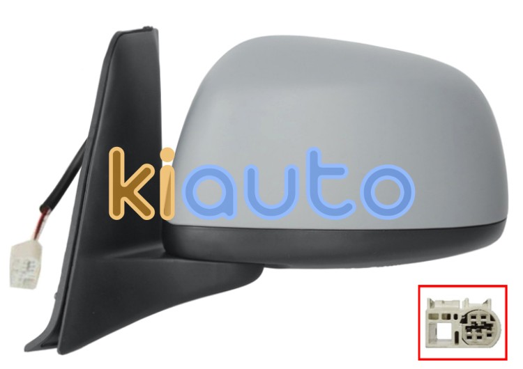 Espejo retrovisor suzuki sx4 2006-2013 electrico / imprimado / izquierdo OE 8470280J60Z2S / 8470280J60