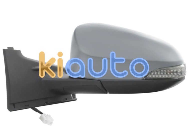 Espejo retrovisor toyota yaris 2017-2020 electrico / termico / piloto intermitente / abatible electricamente / imprimado / izquierdo OE 81740-52050 / 87945-0D909 / 87909-0D590
