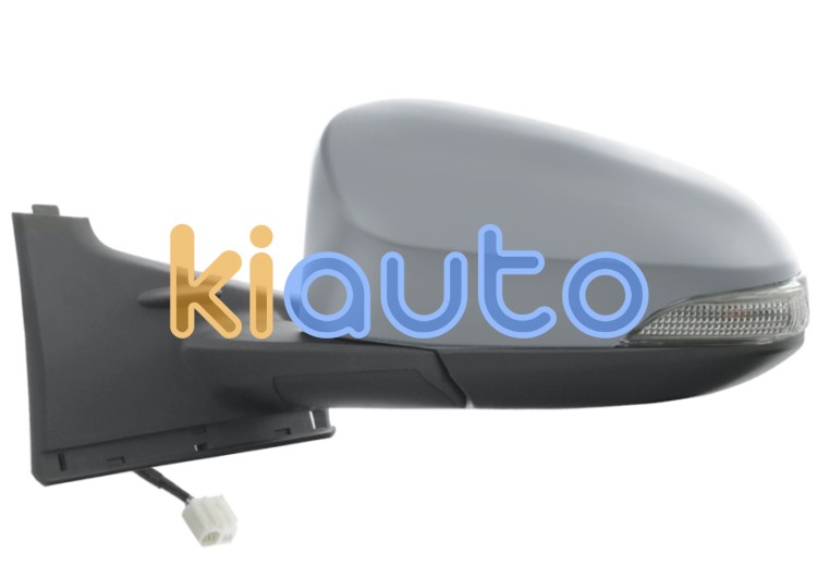 Espejo retrovisor toyota yaris 2017-2020 electrico / termico / piloto intermitente / imprimado / izquierdo OE 87909-0D591 / 81740-52050 / 87945-0D909