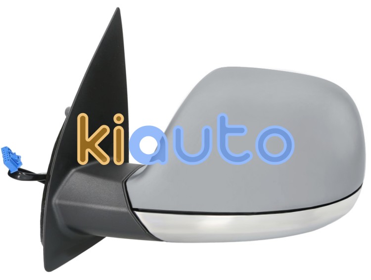 Espejo retrovisor volkswagen amarok 2010-2016 base cromada / electrico / termico / abatible electricamente / imprimado / izquierdo OE 2H1857507CNRYP / 2H0857521C / 2H0857527AGRU