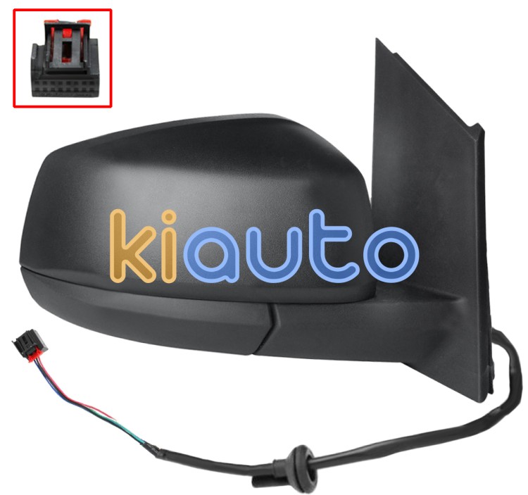 Espejo retrovisor volkswagen caddy 2020-> electrico / termico / abatible electricamente / derecho OE 2556364 / 2K7857522B / 2K7857408J