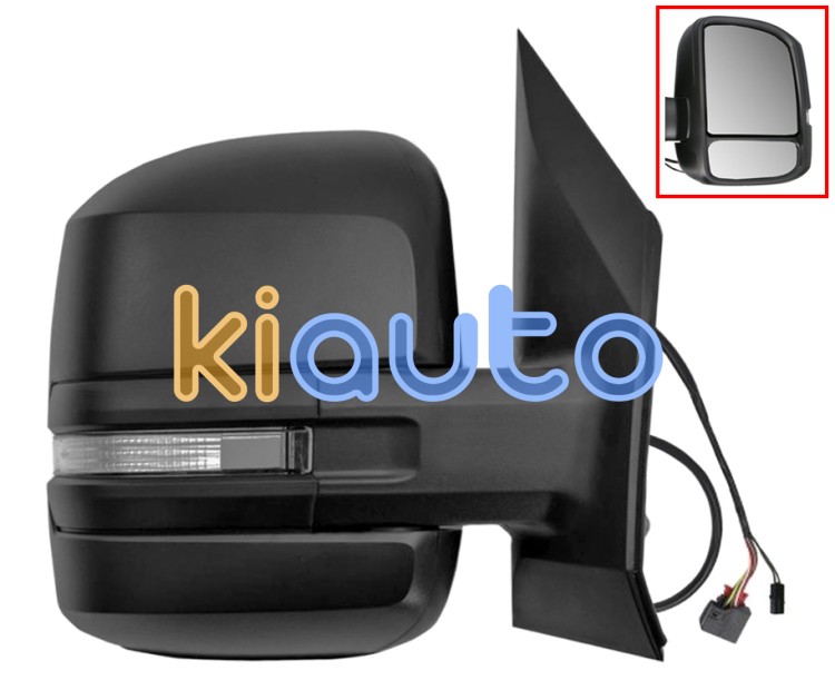 Espejo retrovisor volkswagen crafter 2017-> brazo corto / electrico / termico / abatible electricamente / piloto intermitente / side assist / derecho OE 7C1857408C9B9 / 7C1949102A / 7C08575289B9