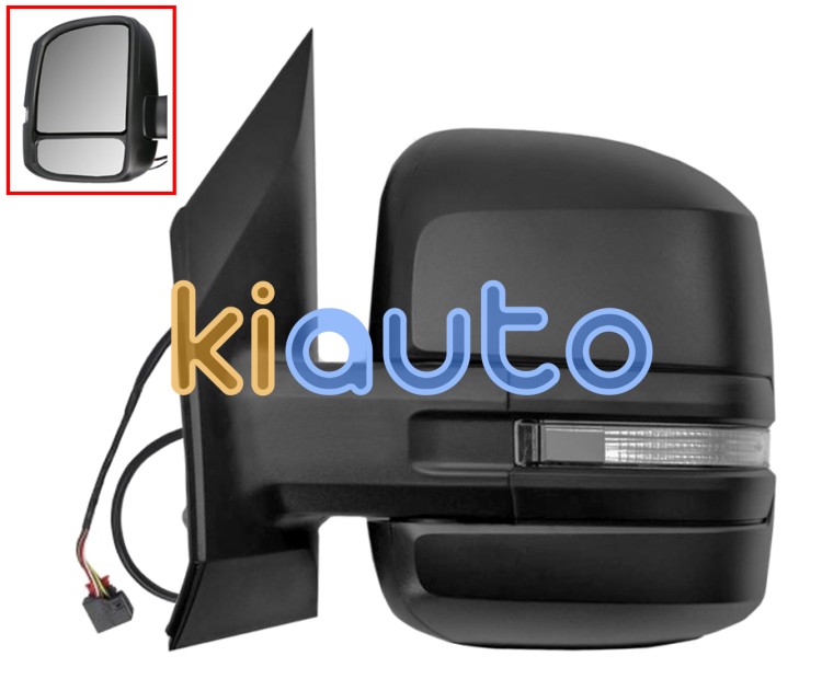 Espejo retrovisor volkswagen crafter 2017-> brazo corto / electrico / termico / piloto intermitente / izquierdo OE 7C1857407A9B9 / 7C1949101A / 7C08575279B9