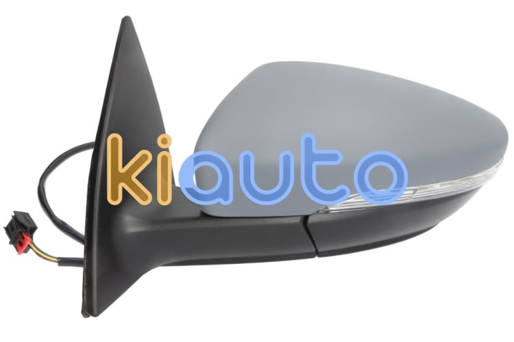 Espejo retrovisor volkswagen eos 2010-2015 electrico / termico / piloto intermitente / luz cortesia / abatible electricamente / memoria / imprimado / izquierdo