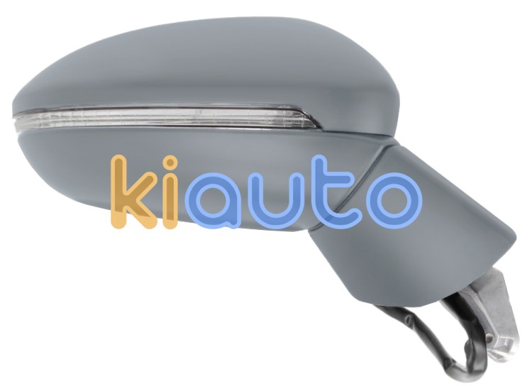 Espejo retrovisor volkswagen golf sportsvan 2018-2021 base imprimada / electrico / termico / piloto intermitente / memoria / imprimado / derecho OE 510857538A / 510857522 / 517857508AC9B9