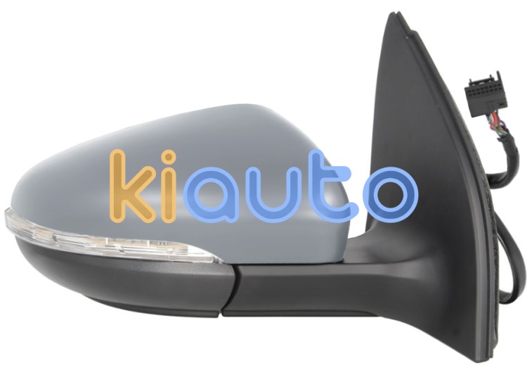 Espejo retrovisor volkswagen golf vi 2008-2012 3/5 puertas / electrico / termico / piloto intermitente / memoria / imprimado / derecho OE 5K0857508AH9B9 / 5K0857538GRU / 5K0857522