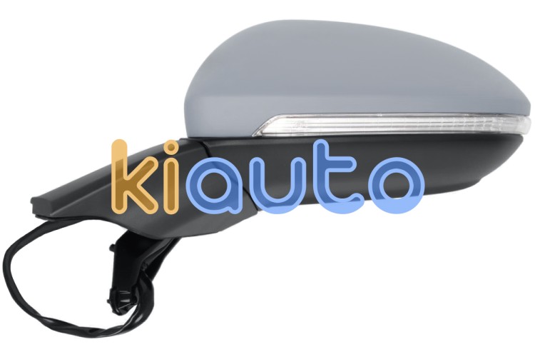 Espejo retrovisor volkswagen golf vii 2017-2020 electrico / termico / piloto intermitente / luz cortesia / abatible electricamente / imprimado / izquierdo OE 5G1857507CL / 5G0857521 / 5G1857507AM