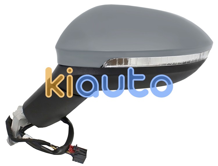 Espejo retrovisor volkswagen golf viii 2020-> electrico / termico / piloto intermitente / abatible electricamente / luz cortesia / memoria / side assist / imprimado / izquierdo OE 5H0857537A / 5H0857537B / 5H1949145A