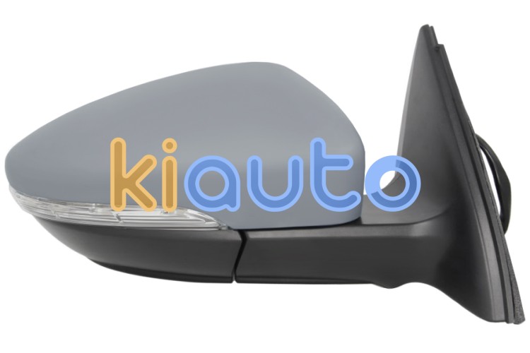 Espejo retrovisor volkswagen jetta 2011-2014 electrico / termico / piloto intermitente / luz cortesia / abatible electricamente / memoria / imprimado / derecho OE 3C8857538GRU / 5C7857508C / 3C8857522
