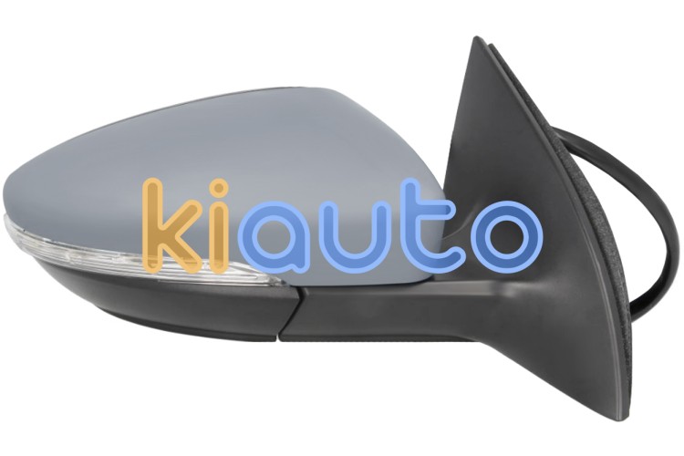 Espejo retrovisor volkswagen passat cc 2012-2016 electrico / termico / piloto intermitente / luz cortesia / abatible electricamente / imprimado / derecho OE 3C8857522 / 3C8857538GRU / 3C8857508AN9B9