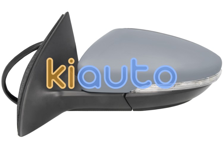 Espejo retrovisor volkswagen passat cc 2012-2016 electrico / termico / piloto intermitente / luz cortesia / imprimado / izquierdo OE 3C8857507AK9B9 / 3C8857521 / 3C8857537GRU