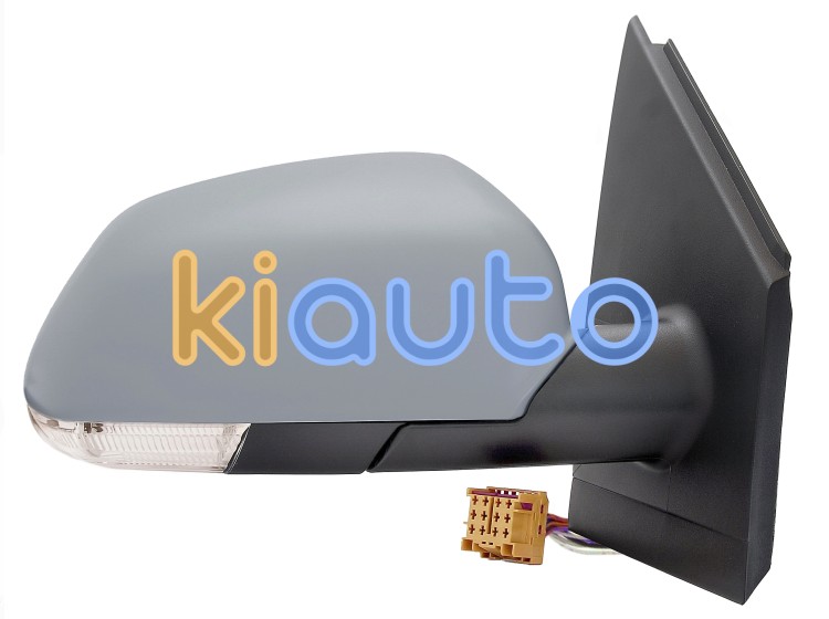 Espejo retrovisor volkswagen polo 2005-2009 electrico / termico / piloto intermitente / imprimado / derecho OE 6Q1857508P9B9 / 1Z0949102C / 6Q0857522K