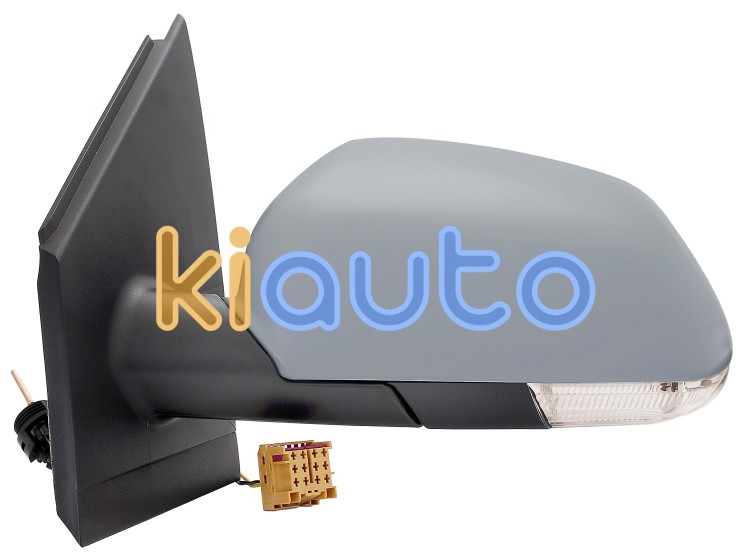 Espejo retrovisor volkswagen polo 2005-2009 mecanico / piloto intermitente / imprimado / izquierdo OE 6Q0857521E / 1Z0949101C / 1Z0857537A