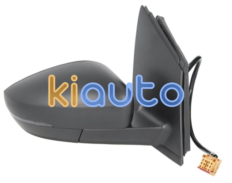 Espejo retrovisor volkswagen polo 2009-2010 conector cuadrado / mecanico / piloto intermitente / derecho OE 6R1857508C / 6R0857522 / 6R0949102F