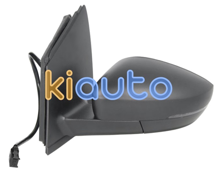Espejo retrovisor volkswagen polo 2010-2014 conector rectangular / electrico / termico / piloto intermitente / izquierdo OE 6R0857521F / 6R0949101F / 6R0857537C9B9