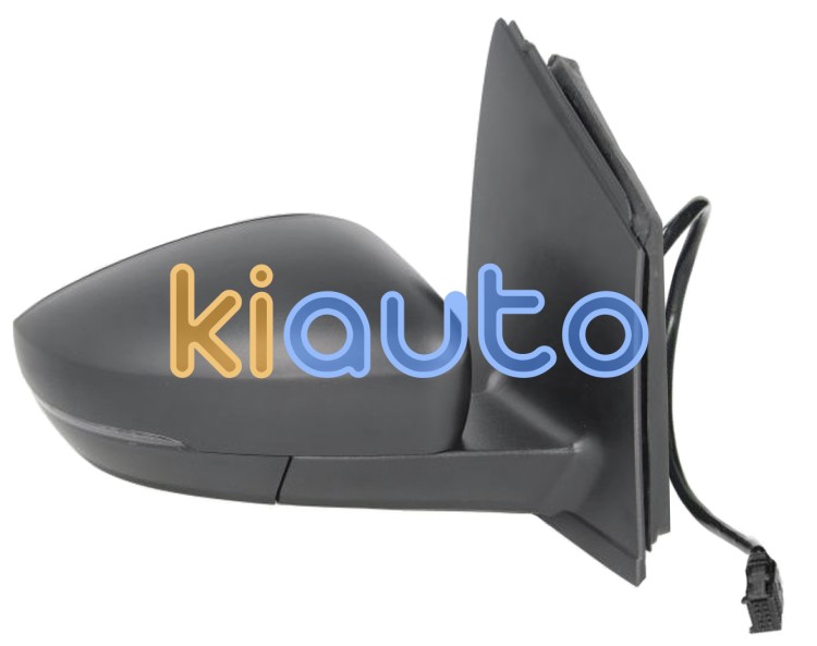 Espejo retrovisor volkswagen polo 2014-2017 conector rectangular / mecanico / piloto intermitente / derecho OE 6R1857508P / 6R0857538C9B9 / 6R0949102F