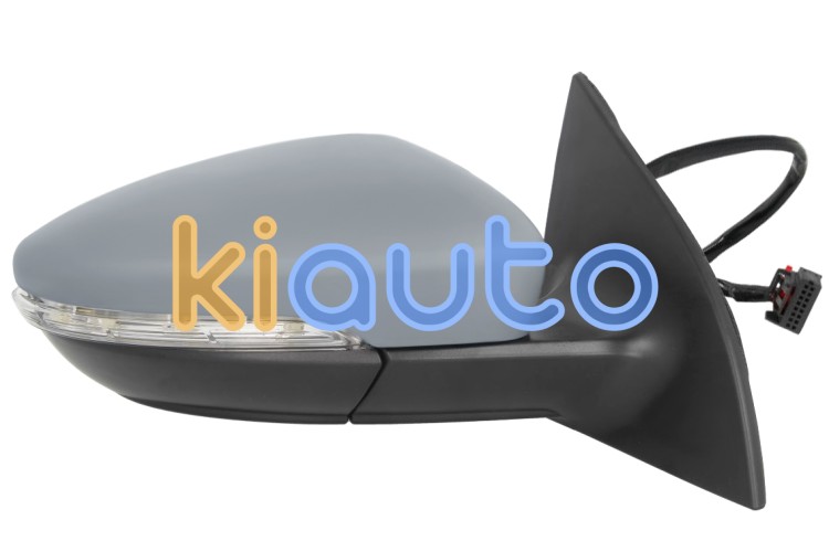 Espejo retrovisor volkswagen scirocco 2014-2017 electrico / termico / piloto intermitente / abatible electricamente / imprimado / derecho OE 1K8857508N / 3C8857522 / 3C8949102D
