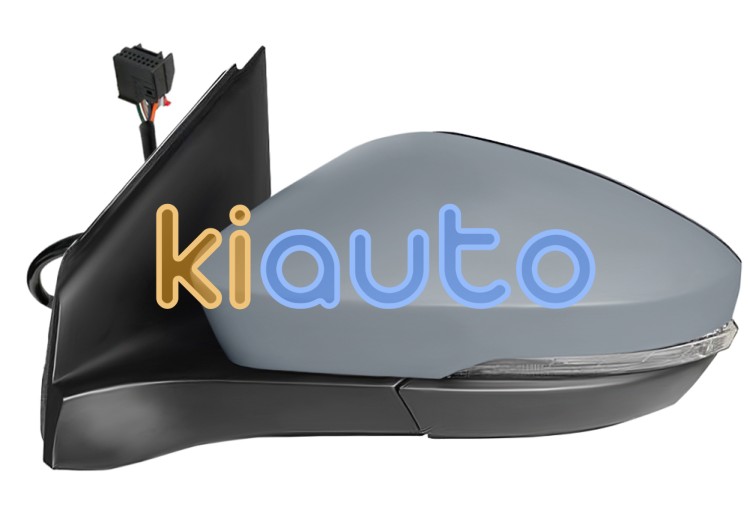 Espejo retrovisor volkswagen t-cross 2019-> electrico / termico / piloto intermitente / abatible electricamente / imprimado / izquierdo OE 2GM857507K9B9 / 2GM857521 / 2GA857537GRU