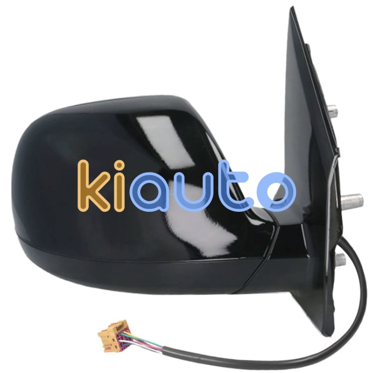 Espejo retrovisor volkswagen transporter t6 2020-2024 negro glossy / electrico / termico / abatible electricamente / derecho OE 7E1857522J / 7E1857528GC9X / 7E1857408N041